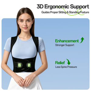 UOUBEO Air – Breathable Double-Layer Mesh Posture Corrector & Waist Support