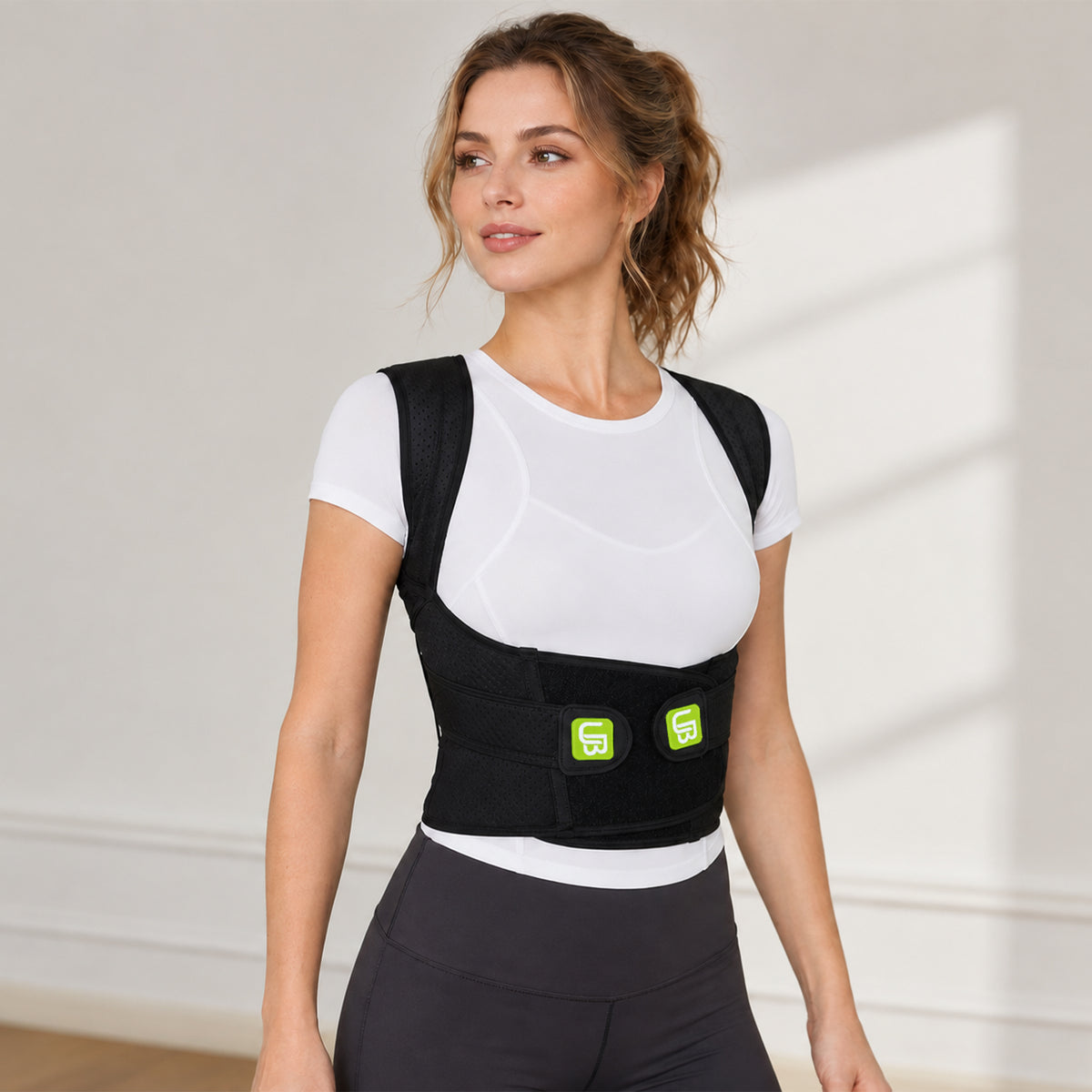 UOUBEO UK Posture Corrector – Upgraded Breathable Back Support for Daily Posture Support