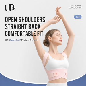 UOUBEO S9 Invisible Back Support Belt – Posture Corrector & Spine Support for Men & Women