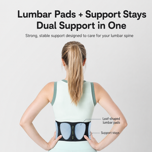 UOUBEO Q9 Invisible Back Support Belt – Lightweight Breathable Lumbar Support for Men & Women