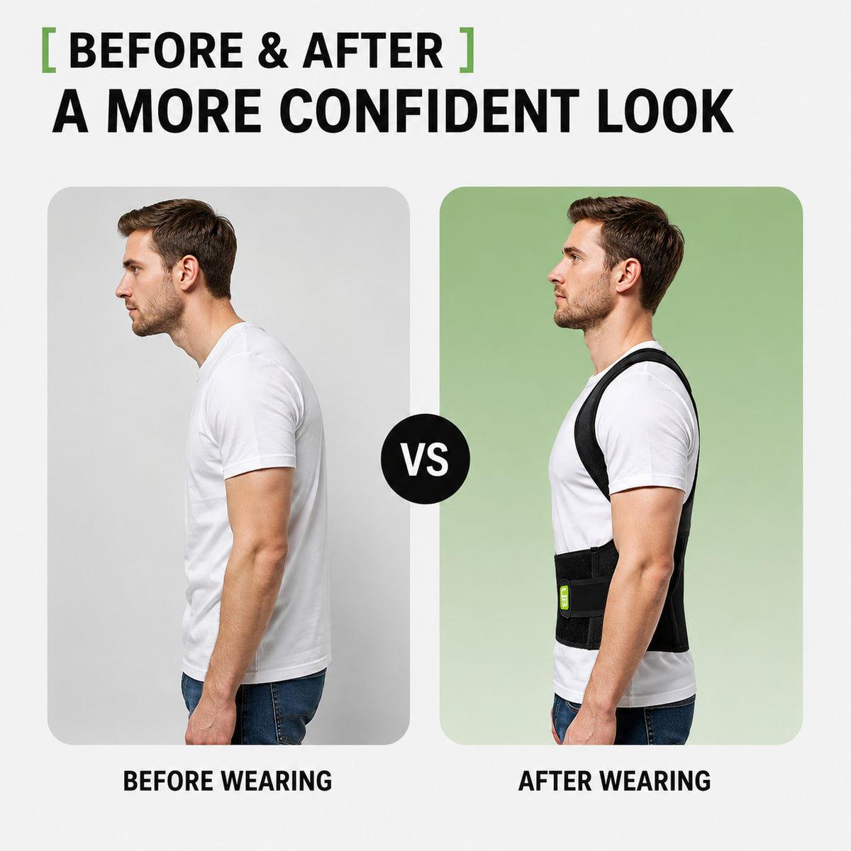 UOUBEO XK Posture Corrector – Breathable Back Support for Men & Women