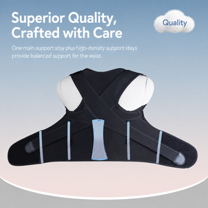 UOUBEO XE Pro Back Support Belt – High Elastic Breathable Lumbar Support Brace for All Ages