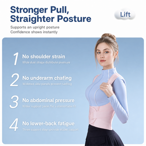 UOUBEO E9 Enhanced Comfort Back Support Belt – Reinforced Lumbar Brace for Men & Women