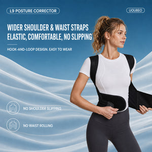 UOUBEO L9 Posture Corrector – Breathable 3-Spine Support Back Brace