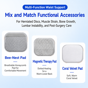UOUBEO H6 Lumbar Support Belt – 4 Steel Stays & 360° Support