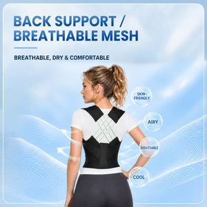 UOUBEO X Posture Corrector – Unisex Breathable Posture & Waist Support