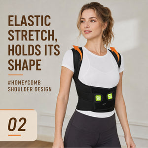 UOUBEO UK Posture Corrector – Upgraded Breathable Back Support for Daily Posture Support