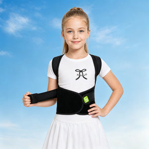 UOUBEO SKY Kids Posture Corrector – 3-Spine Support Back Brace with Breathable Comfort Design