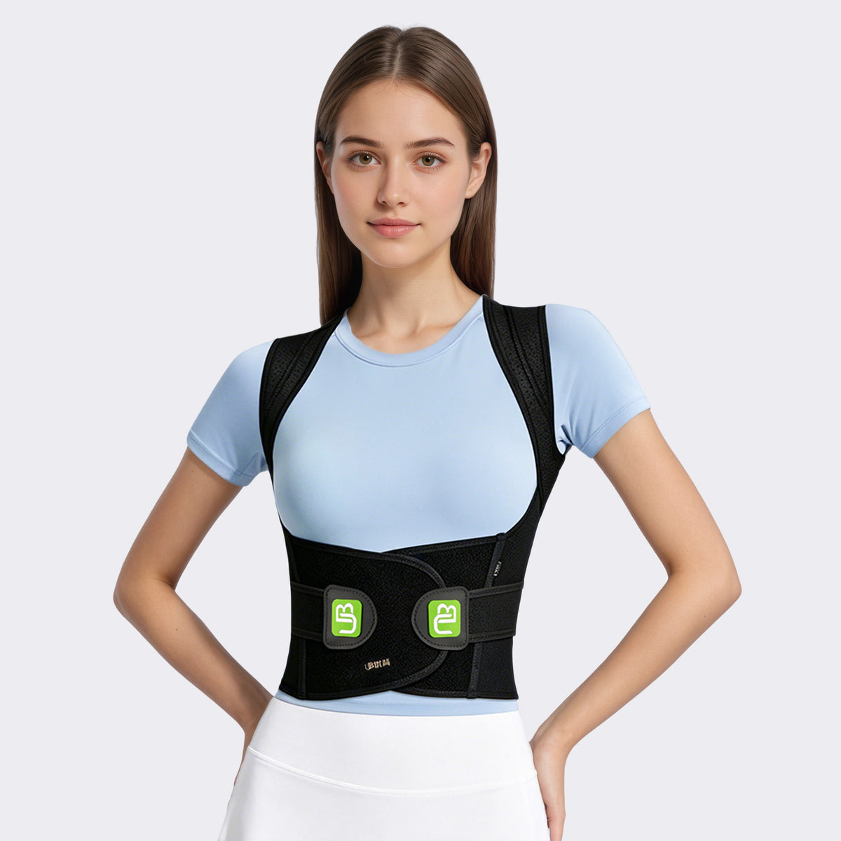 UOUBEO Air – Breathable Double-Layer Mesh Posture Corrector & Waist Support