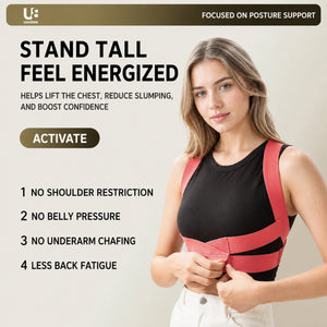 UOUBEO BQ Posture Corrector | Double Y Support for Better Posture