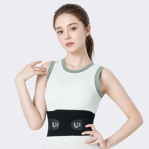 UOUBEO Q9 Invisible Back Support Belt – Lightweight Breathable Lumbar Support for Men & Women