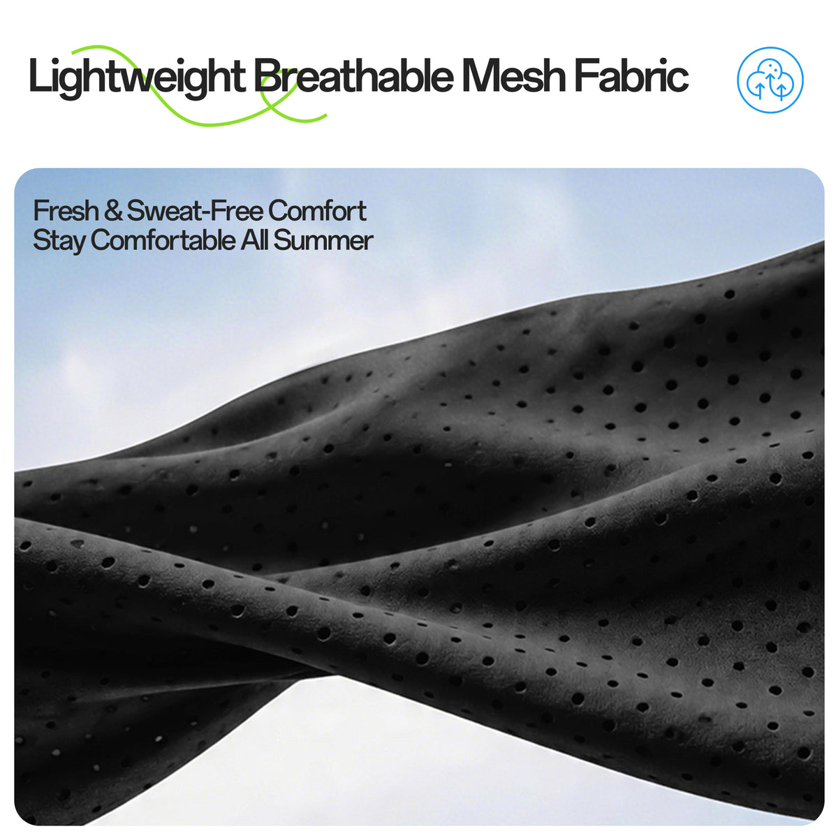 UOUBEO Air – Breathable Double-Layer Mesh Posture Corrector & Waist Support