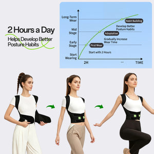 UOUBEO Air – Breathable Double-Layer Mesh Posture Corrector & Waist Support