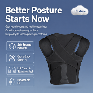 UOUBEO XE Pro Back Support Belt – High Elastic Breathable Lumbar Support Brace for All Ages