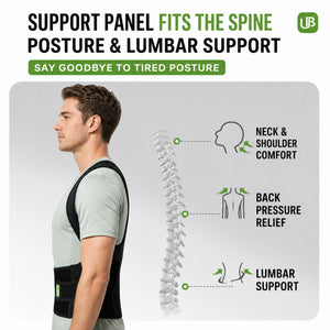 UOUBEO XK Posture Corrector – Breathable Back Support for Men & Women