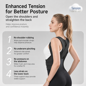UOUBEO XE Pro Back Support Belt – High Elastic Breathable Lumbar Support Brace for All Ages