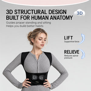 UOUBEO XL Posture Corrector – Breathable Stretch Support with Flexible Spine Support & Waist Protection