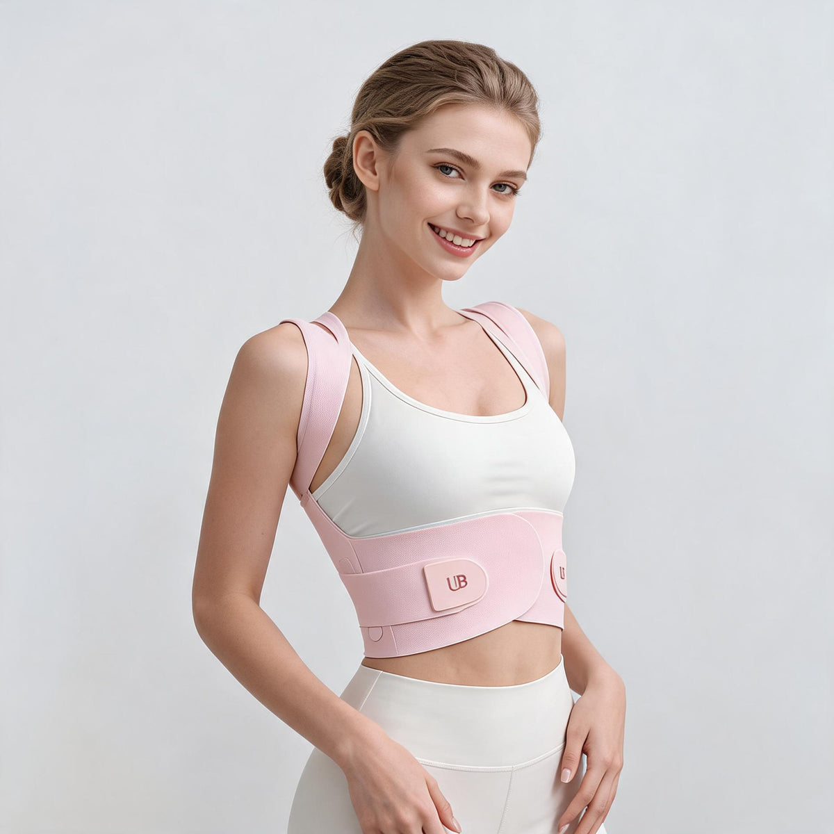 UOUBEO S9 Invisible Back Support Belt – Posture Corrector & Spine Support for Men & Women
